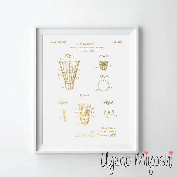 Patent - Badminton Shuttlecock