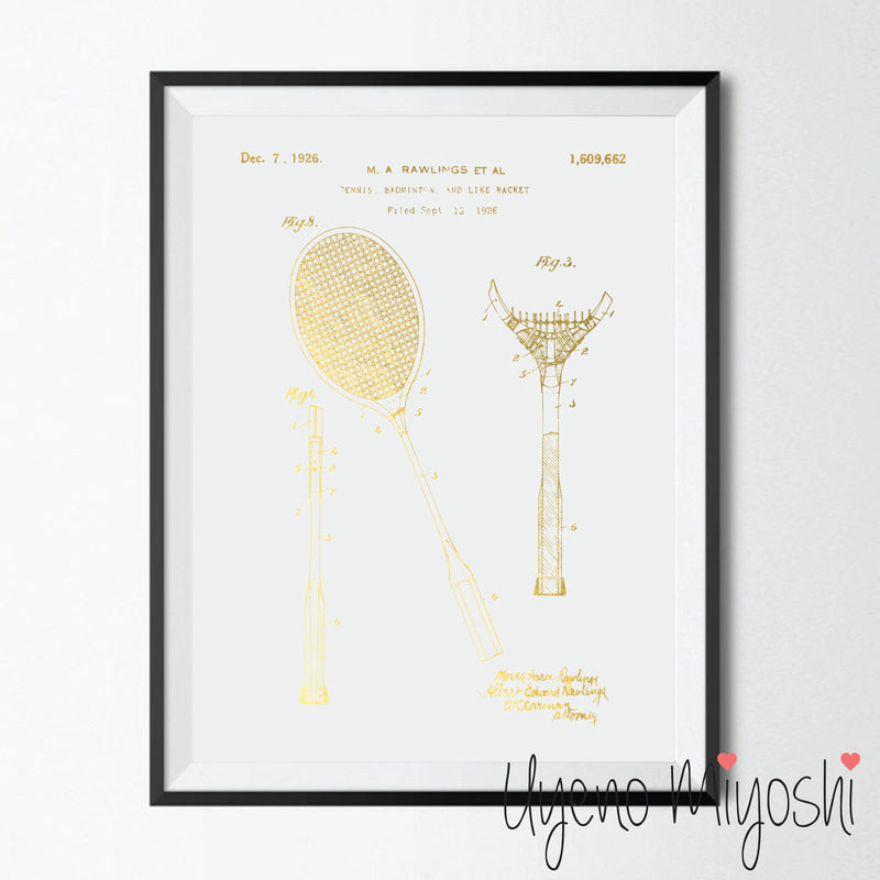 Patent - Badminton Racket