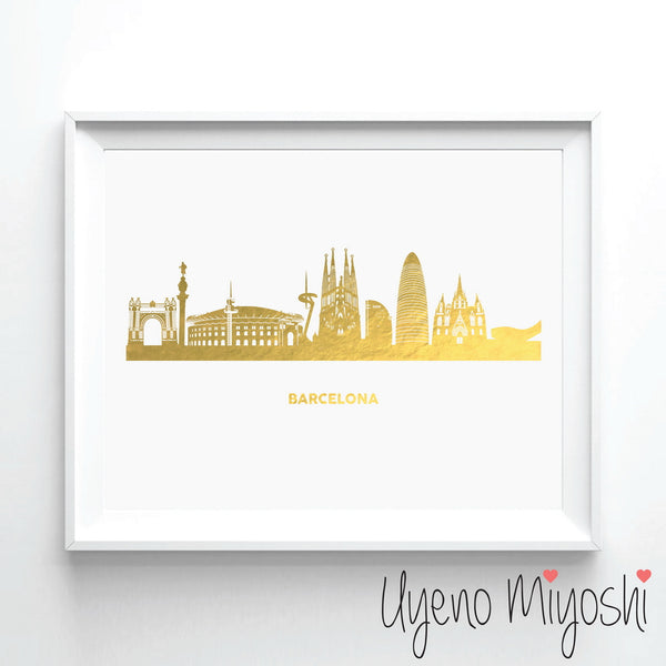 Barcelona Skyline II