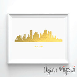 Boston Skyline II