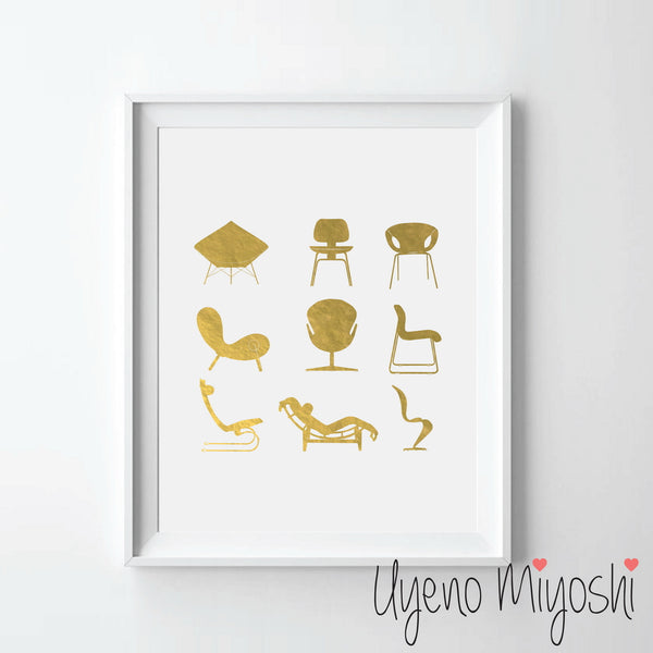 Eames Chairs Set