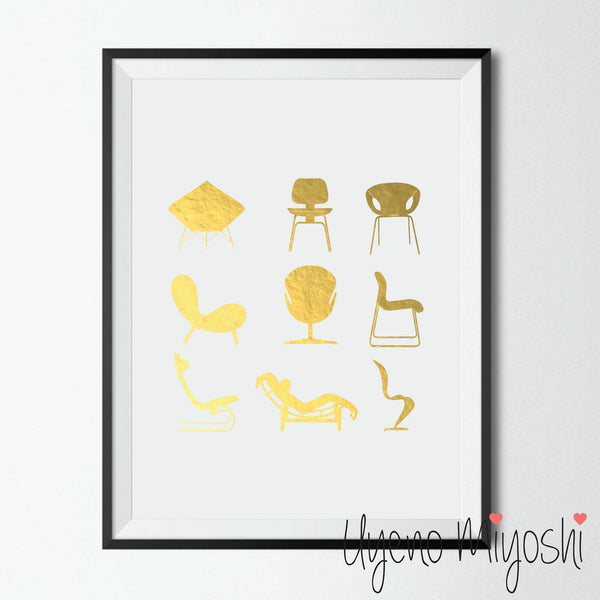 Eames Chairs Set