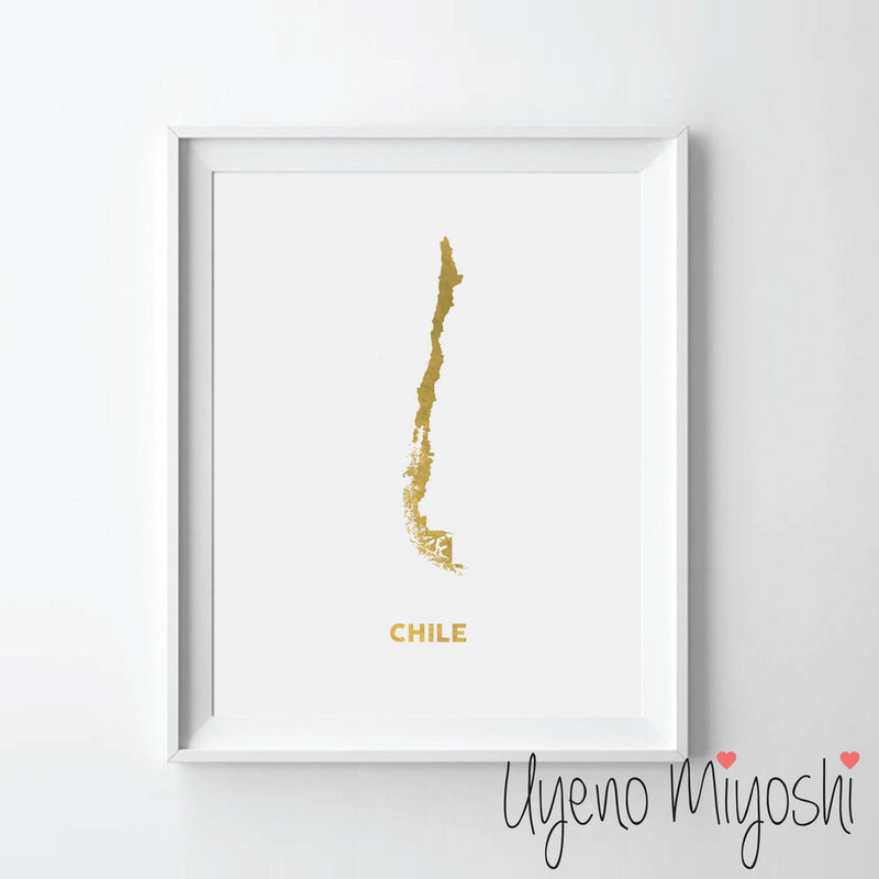 Map - Chile