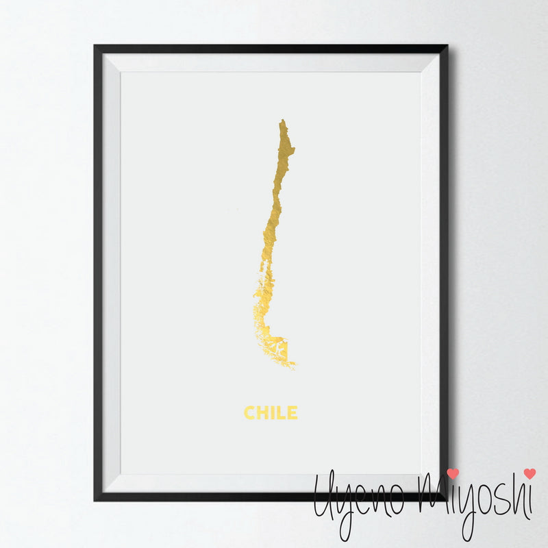 Map - Chile