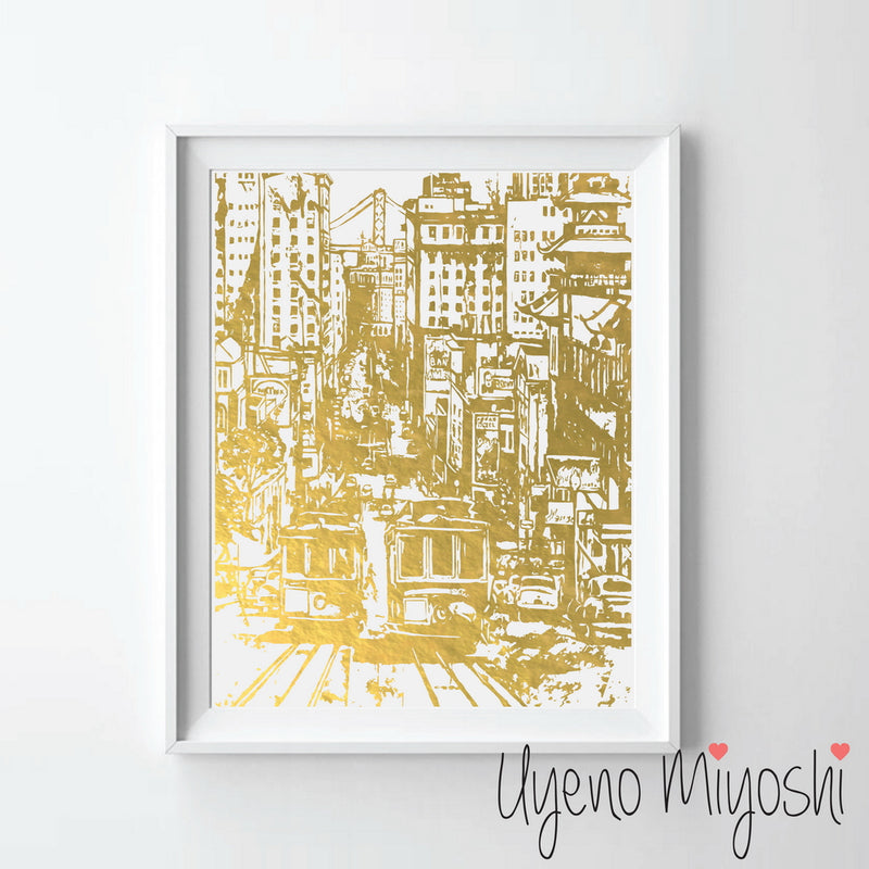 San Francisco City Sketch II