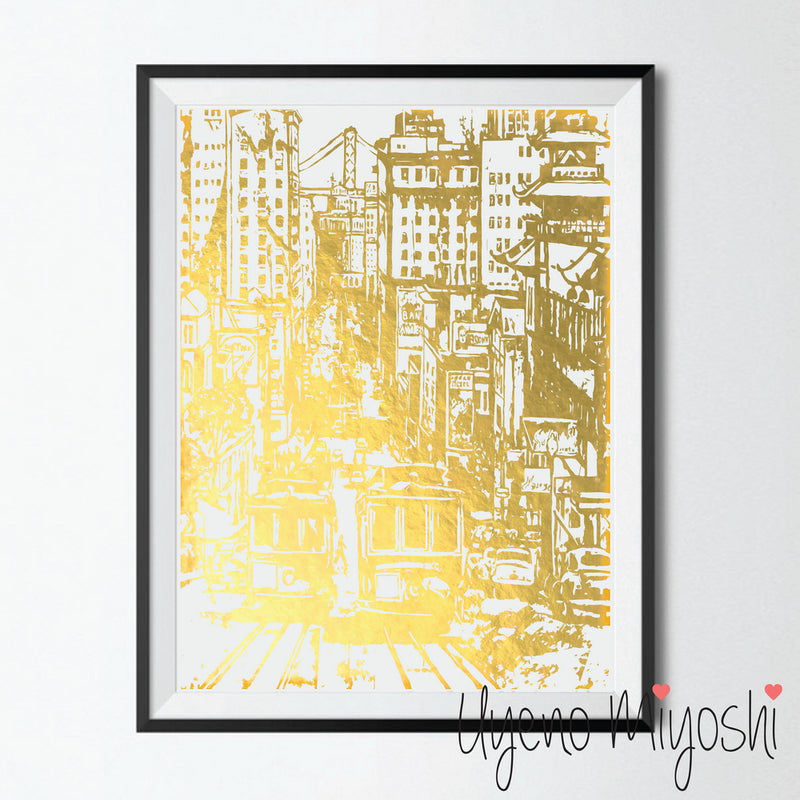 San Francisco City Sketch II