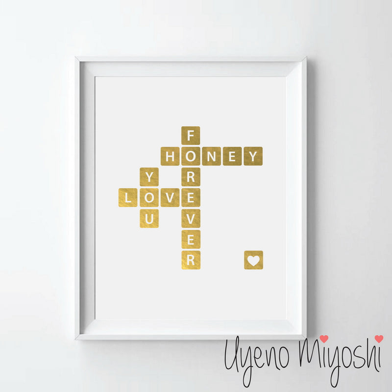Crossword Puzzle - I Love You Forever Honey II