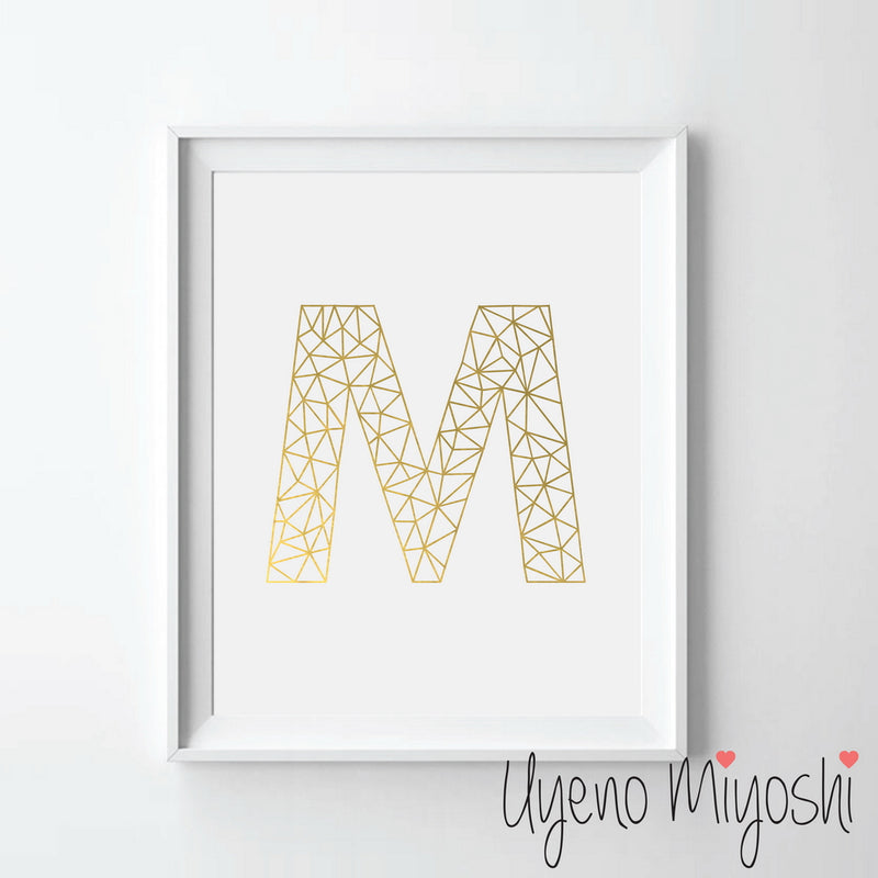 Monogram Letter