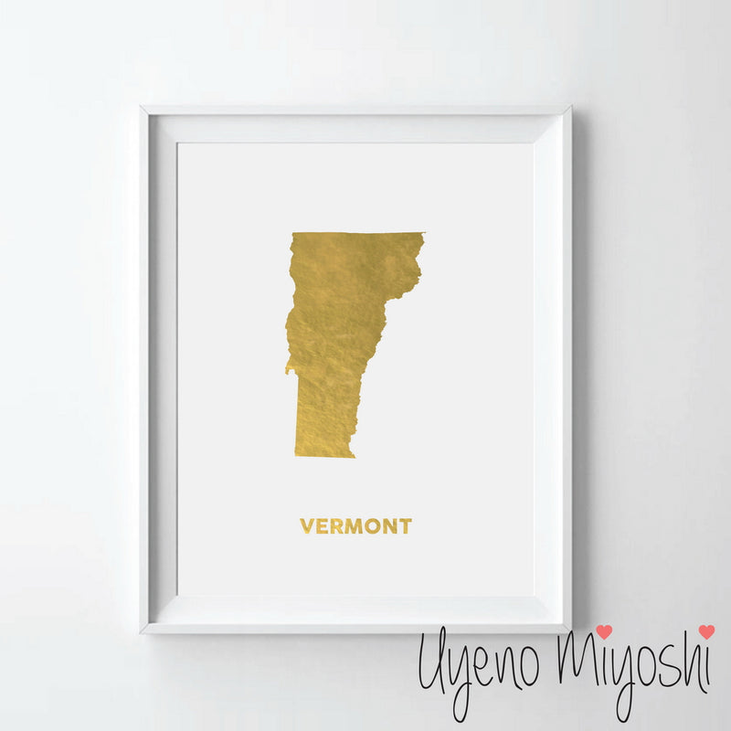 Map - Vermont