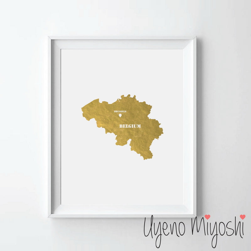 Map - Belgium