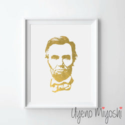 Abraham Lincoln Self Portrait