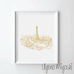 Paris City Sketch III
