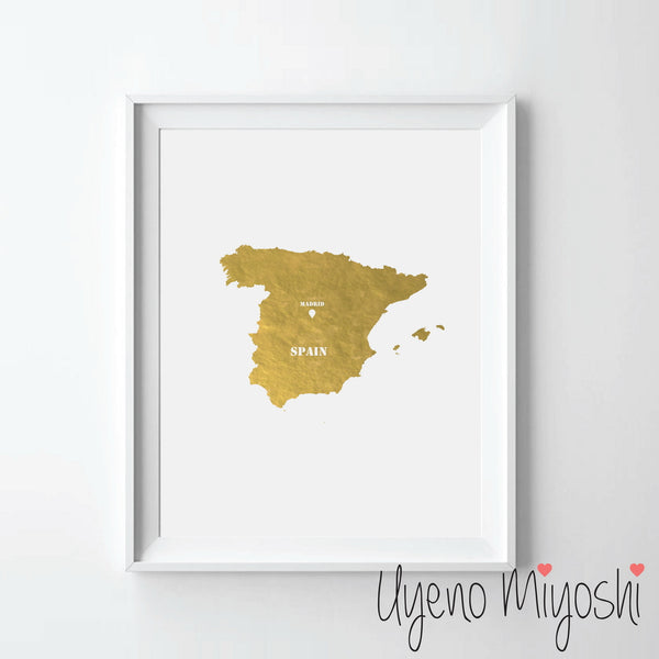 Map - Spain