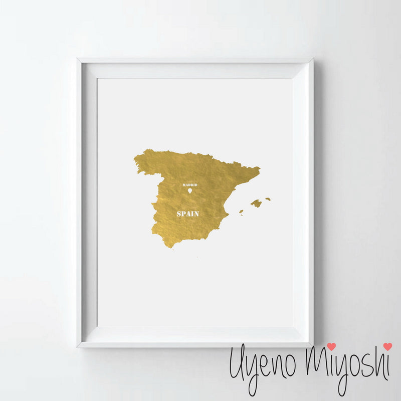 Map - Spain