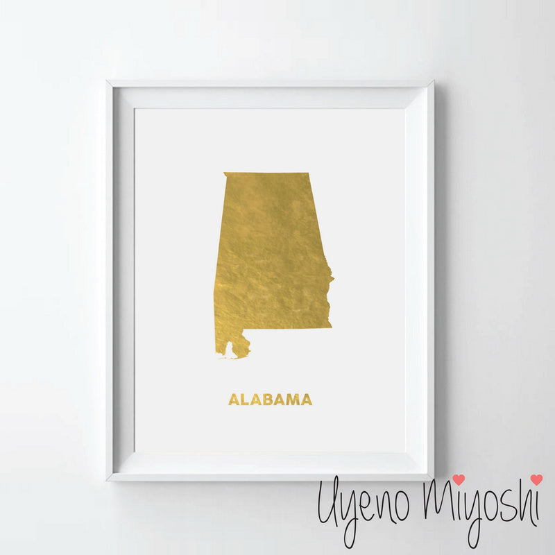 Map - Alabama
