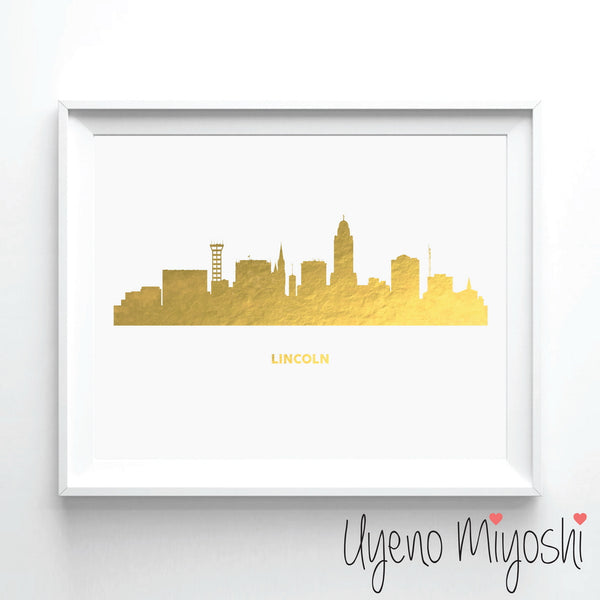 Lincoln City Skyline