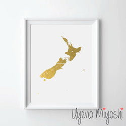 Map - New Zealand