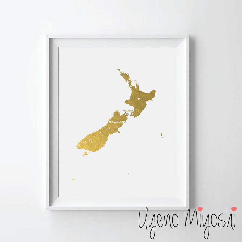 Map - New Zealand