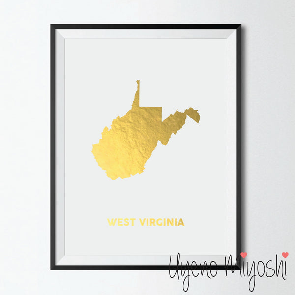 Map - West Virginia