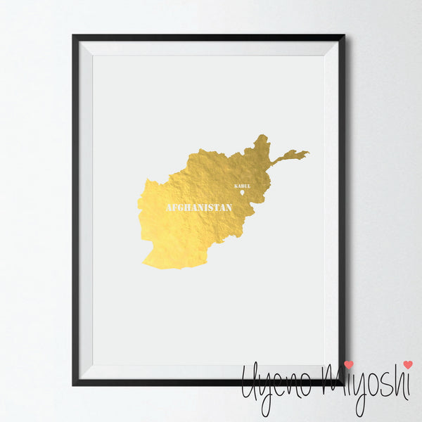 Map - Afghanistan
