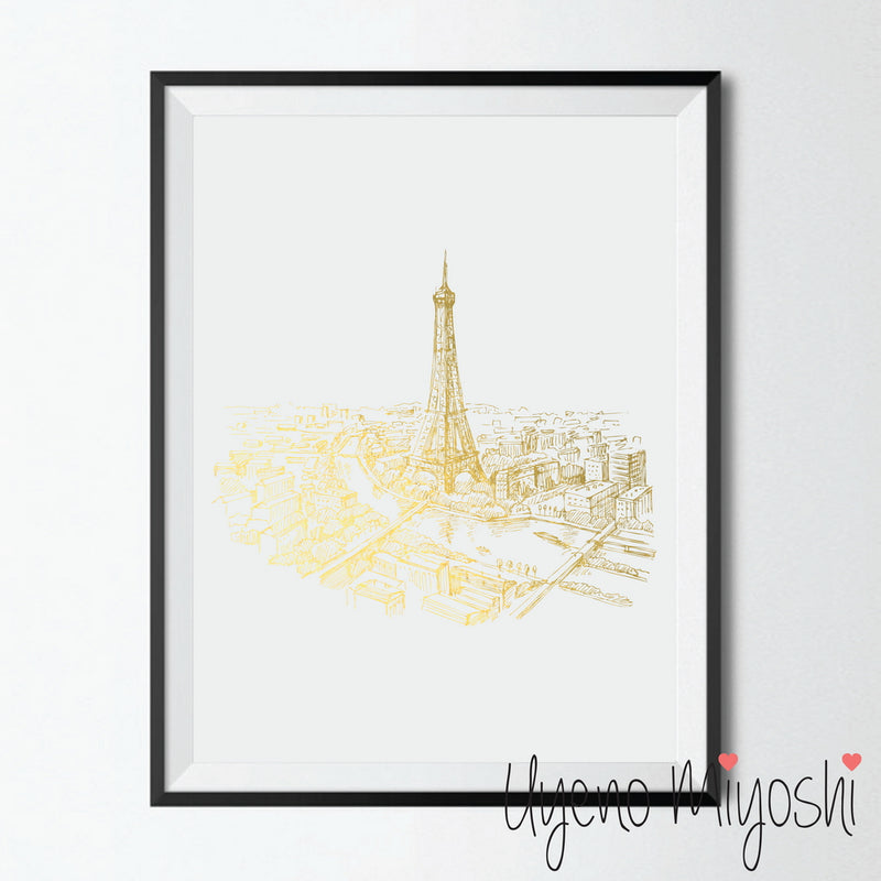 Paris City Sketch III