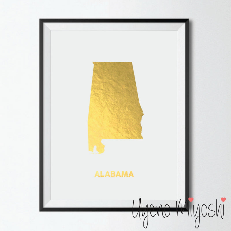 Map - Alabama