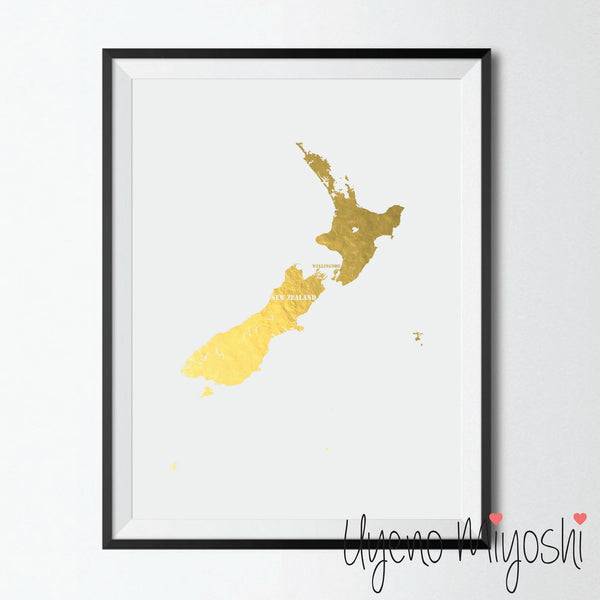 Map - New Zealand