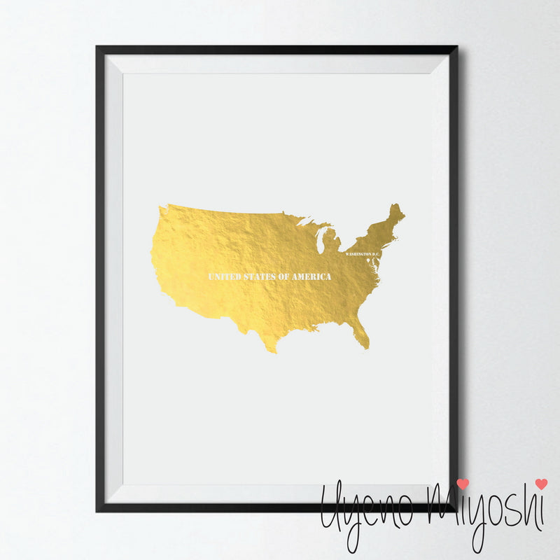 Map - United States of America