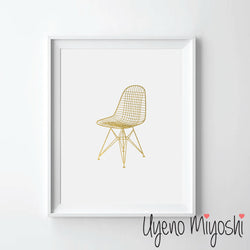 Eames Vitra DKR Wire Chair
