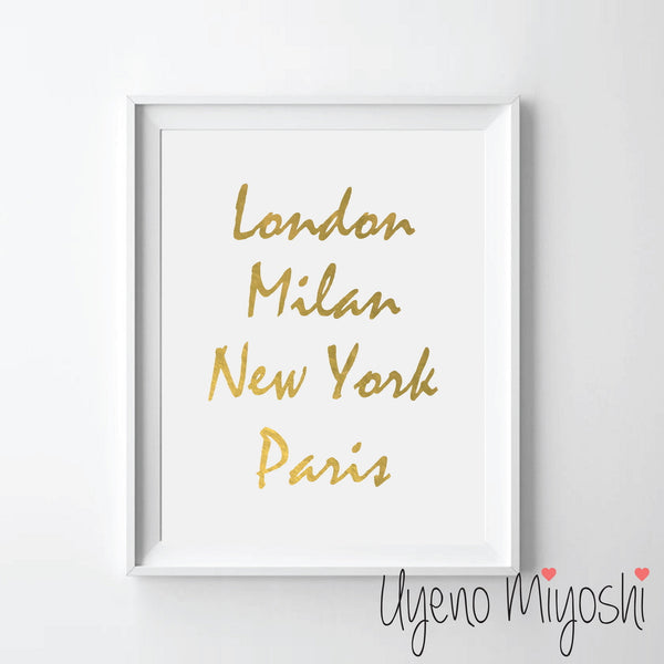 Fashion Cities