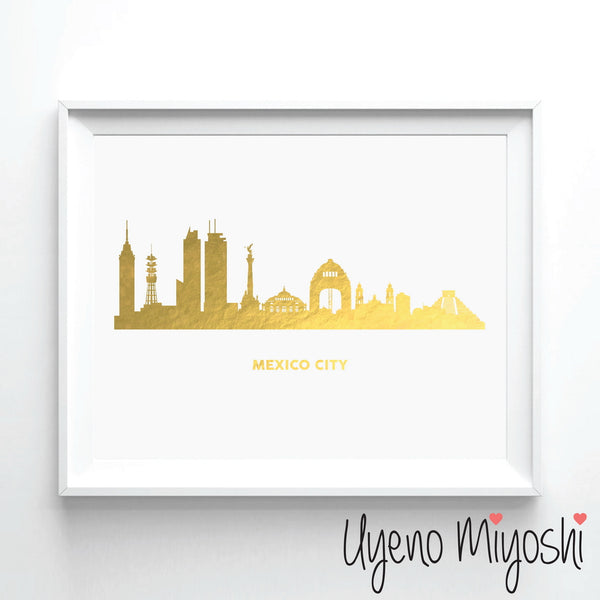 Mexico City Skyline