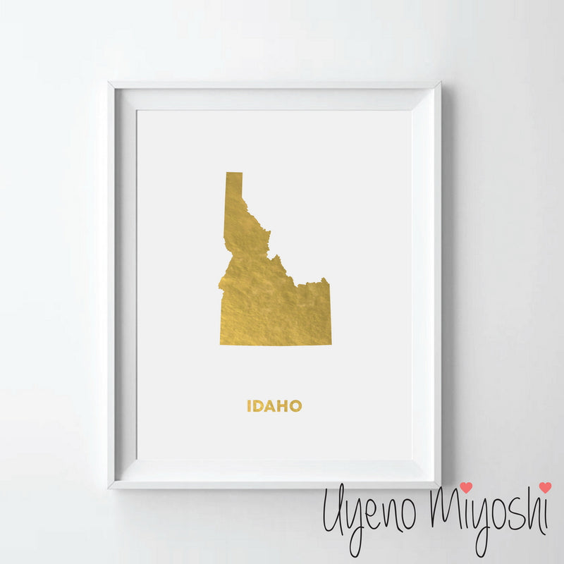 Map - Idaho