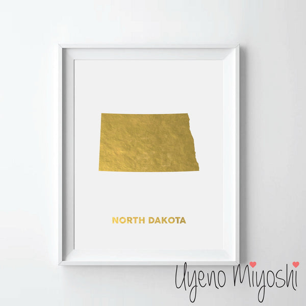 Map - North Dakota
