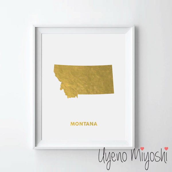 Map - Montana
