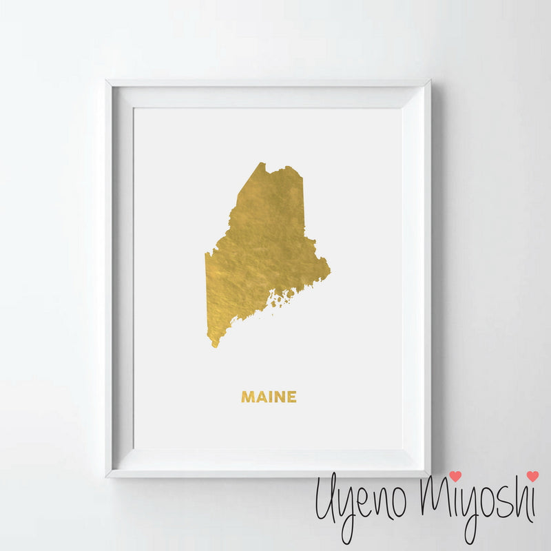 Map - Maine
