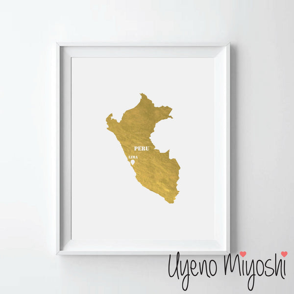 Map - Peru