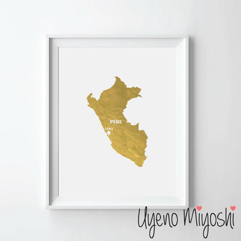 Map - Peru