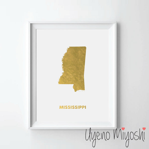 Map - Mississippi