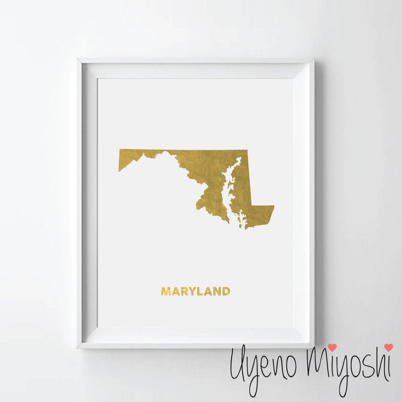 Map - Maryland