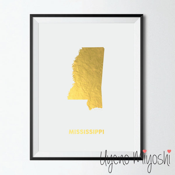 Map - Mississippi
