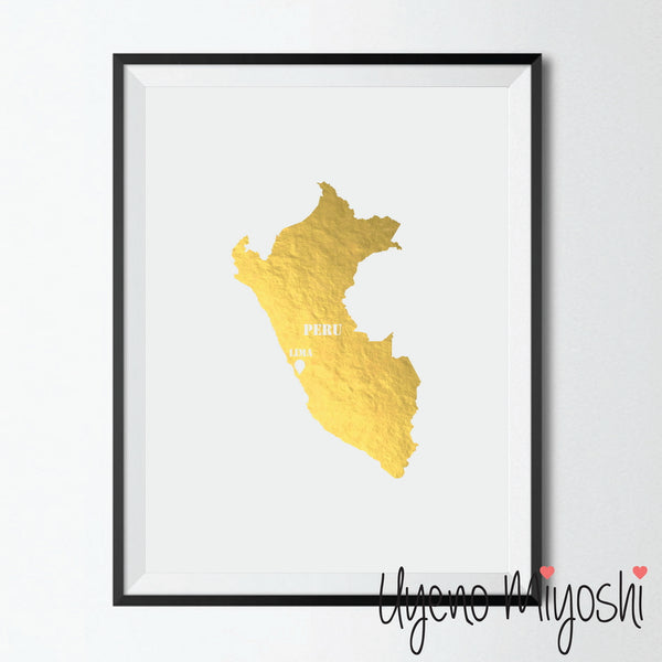 Map - Peru