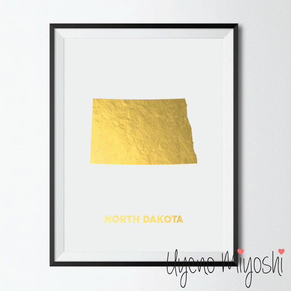 Map - North Dakota