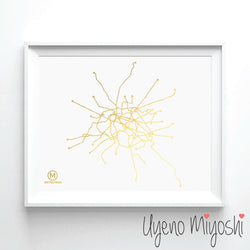 Paris Metro Map II