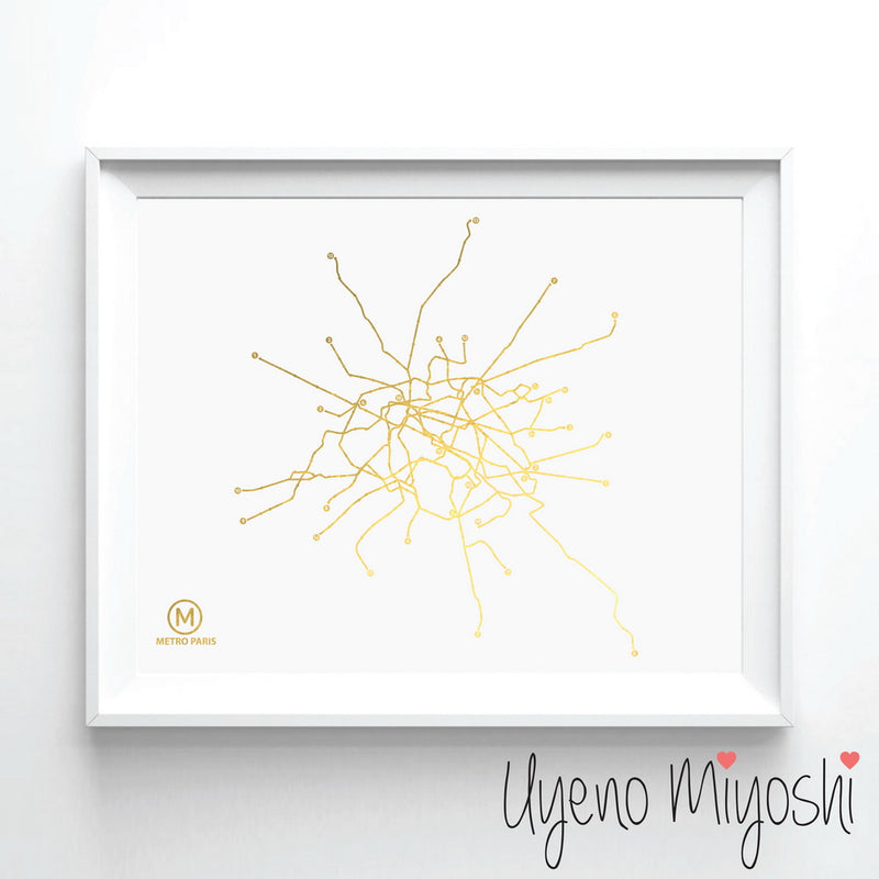 Paris Metro Map II