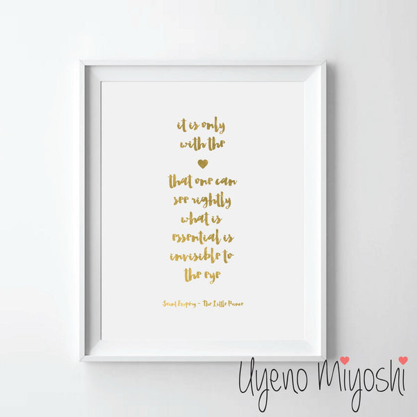 The Little Prince Quote