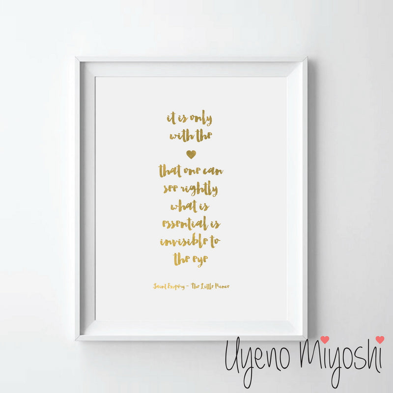 The Little Prince Quote