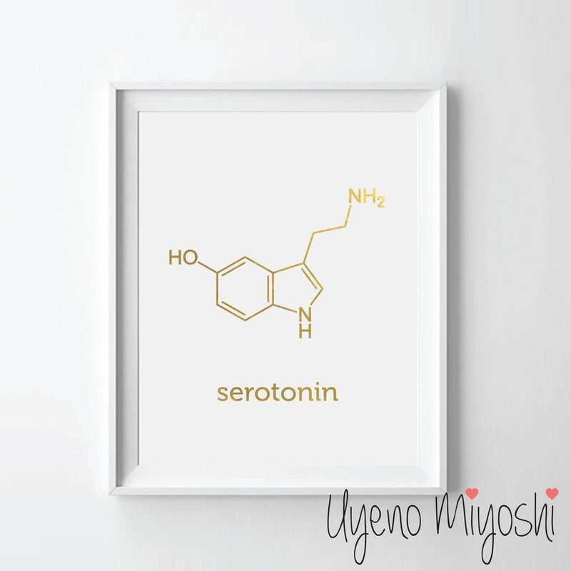 Chemical Molecule - Serotonin