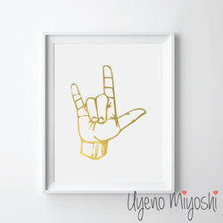 I Love You Sign