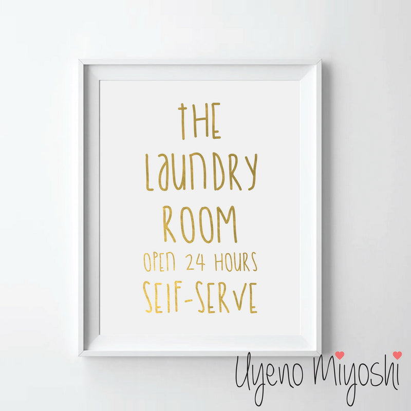 Laundry Room Sign