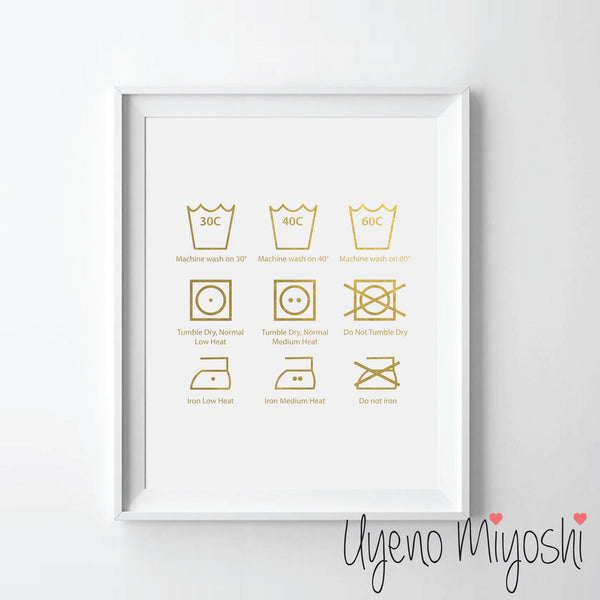 Laundry Sign II